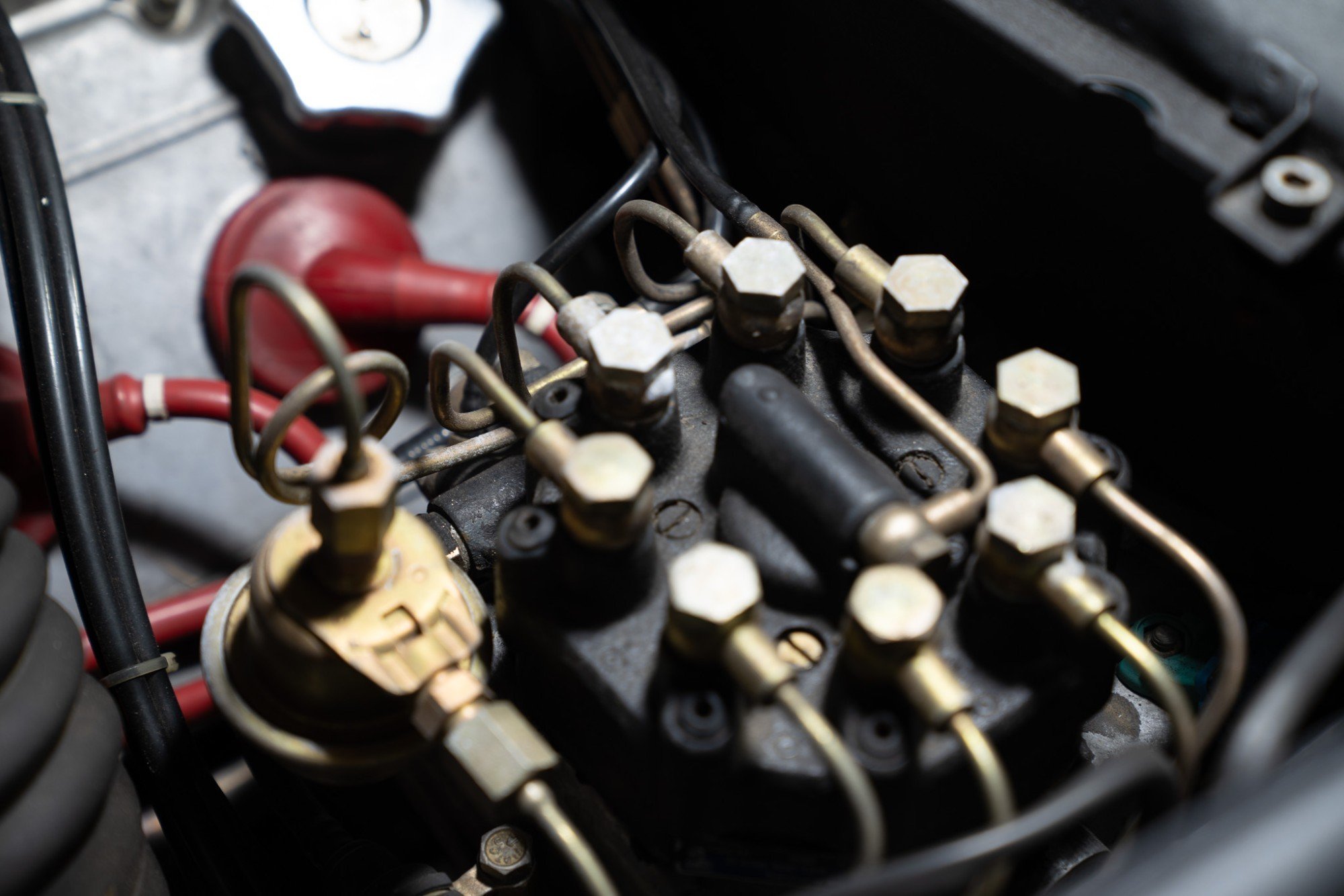 1986 Ferrari 328 GTS in Rosso Corsa, engine photo 13