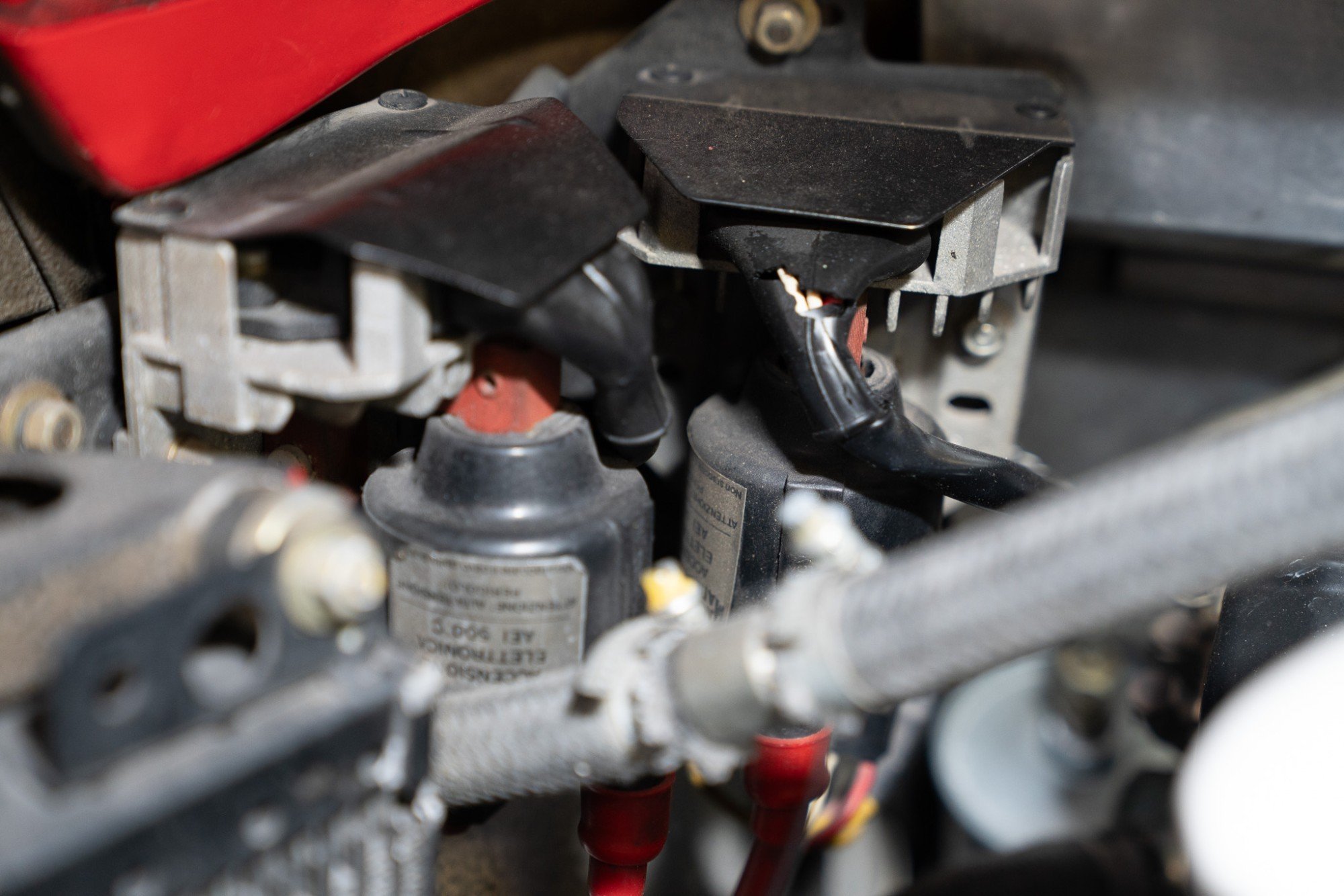 1986 Ferrari 328 GTS in Rosso Corsa, engine photo 14