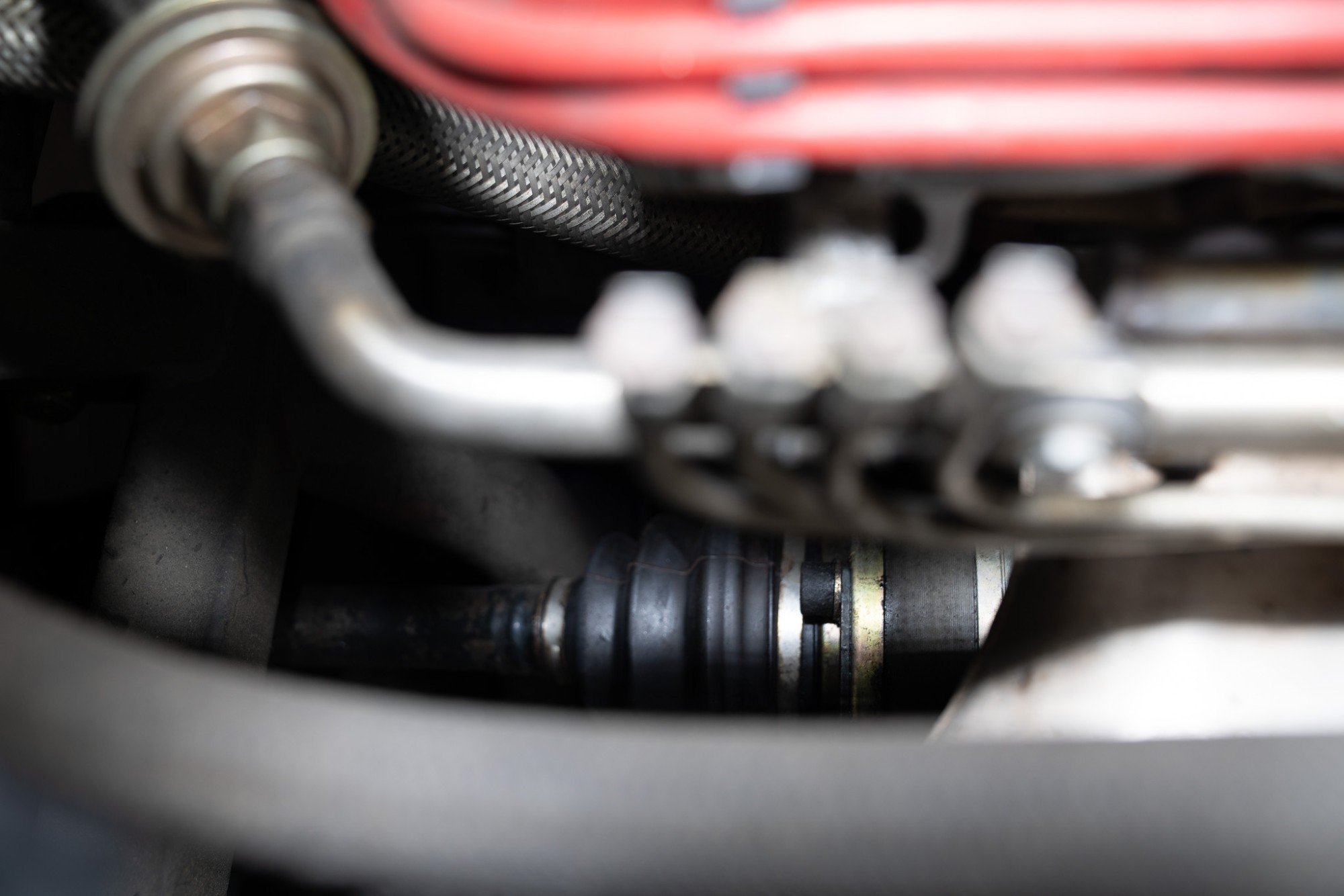 1986 Ferrari 328 GTS in Rosso Corsa, engine photo 16