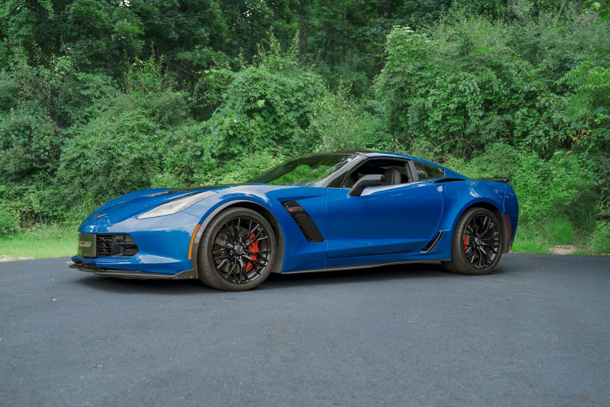 2016 Chevrolet Corvette Z06 in Laguna Blue Tintcoat, exterior photo 4