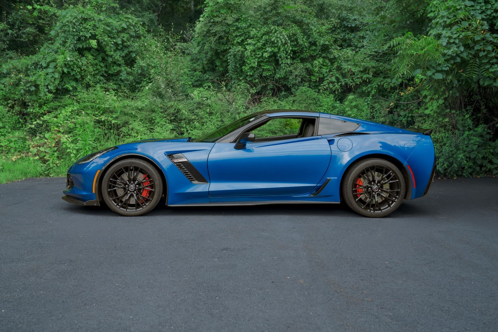 2016 Chevrolet Corvette Z06 in Laguna Blue Tintcoat, exterior photo 6