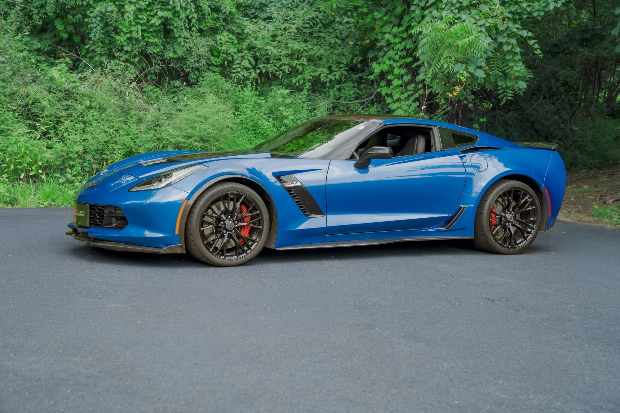 2016 Chevrolet Corvette Z06 in Laguna Blue Tintcoat, exterior cover photo