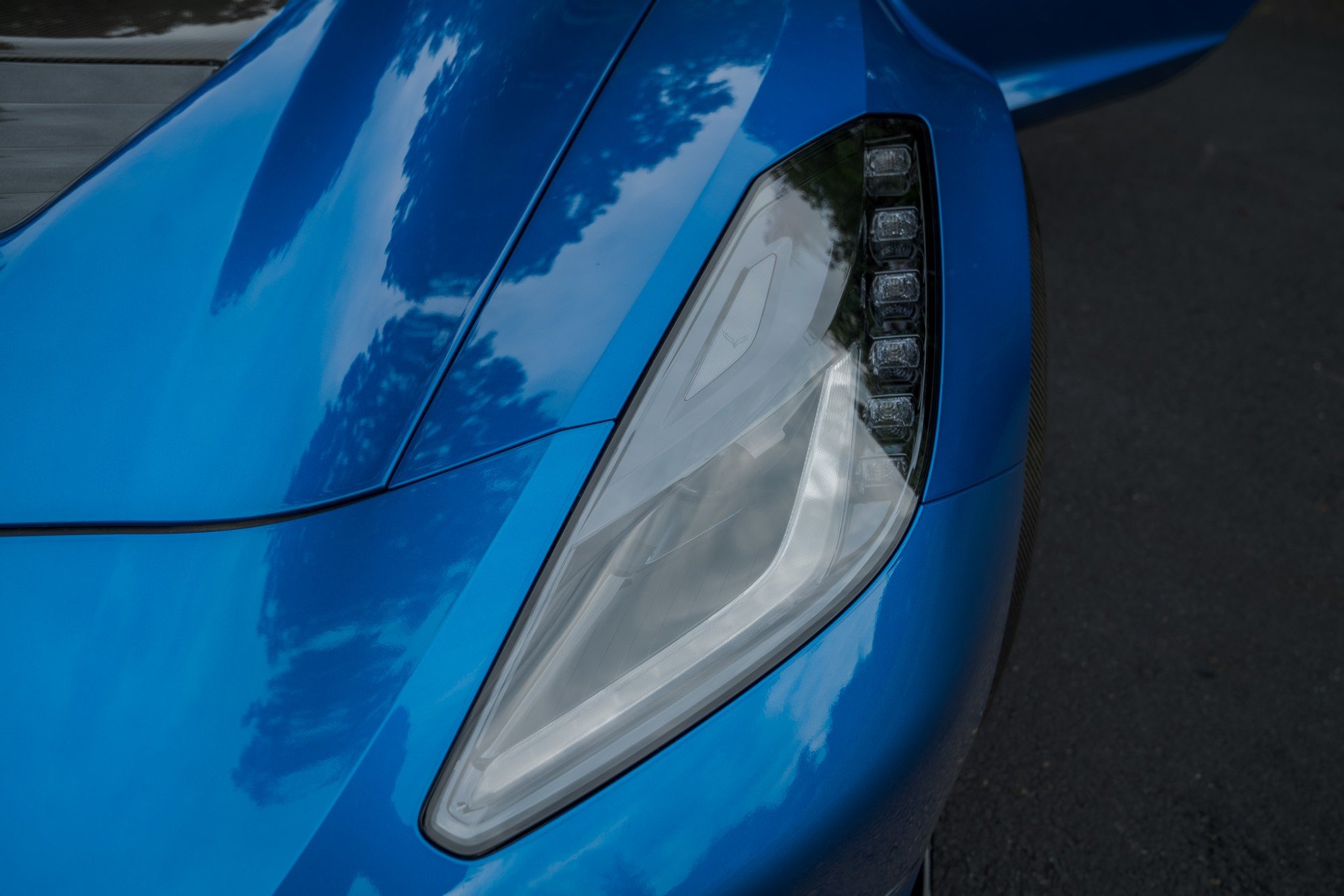 2016 Chevrolet Corvette Z06 in Laguna Blue Tintcoat, exterior photo 9