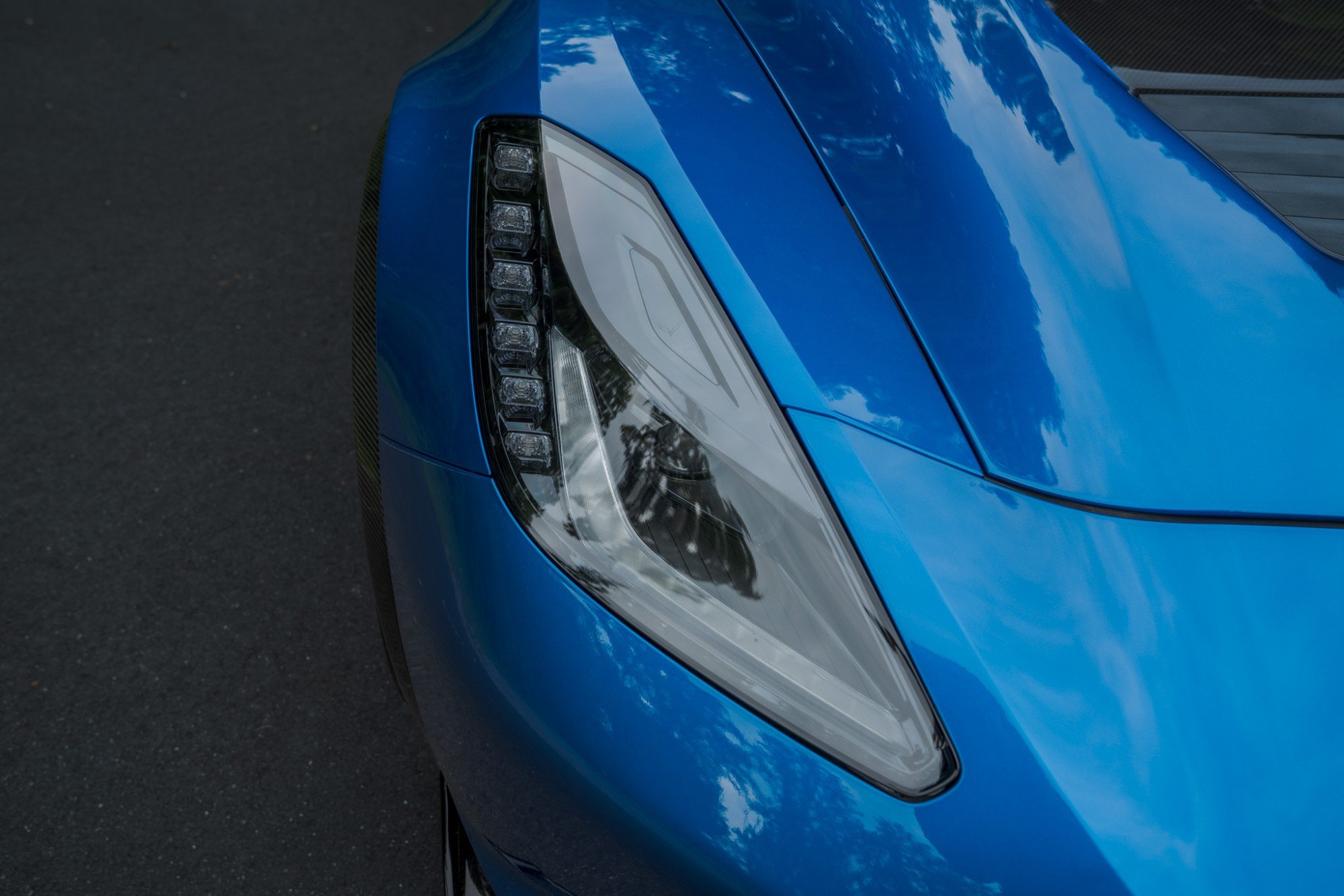 2016 Chevrolet Corvette Z06 in Laguna Blue Tintcoat, exterior photo 10