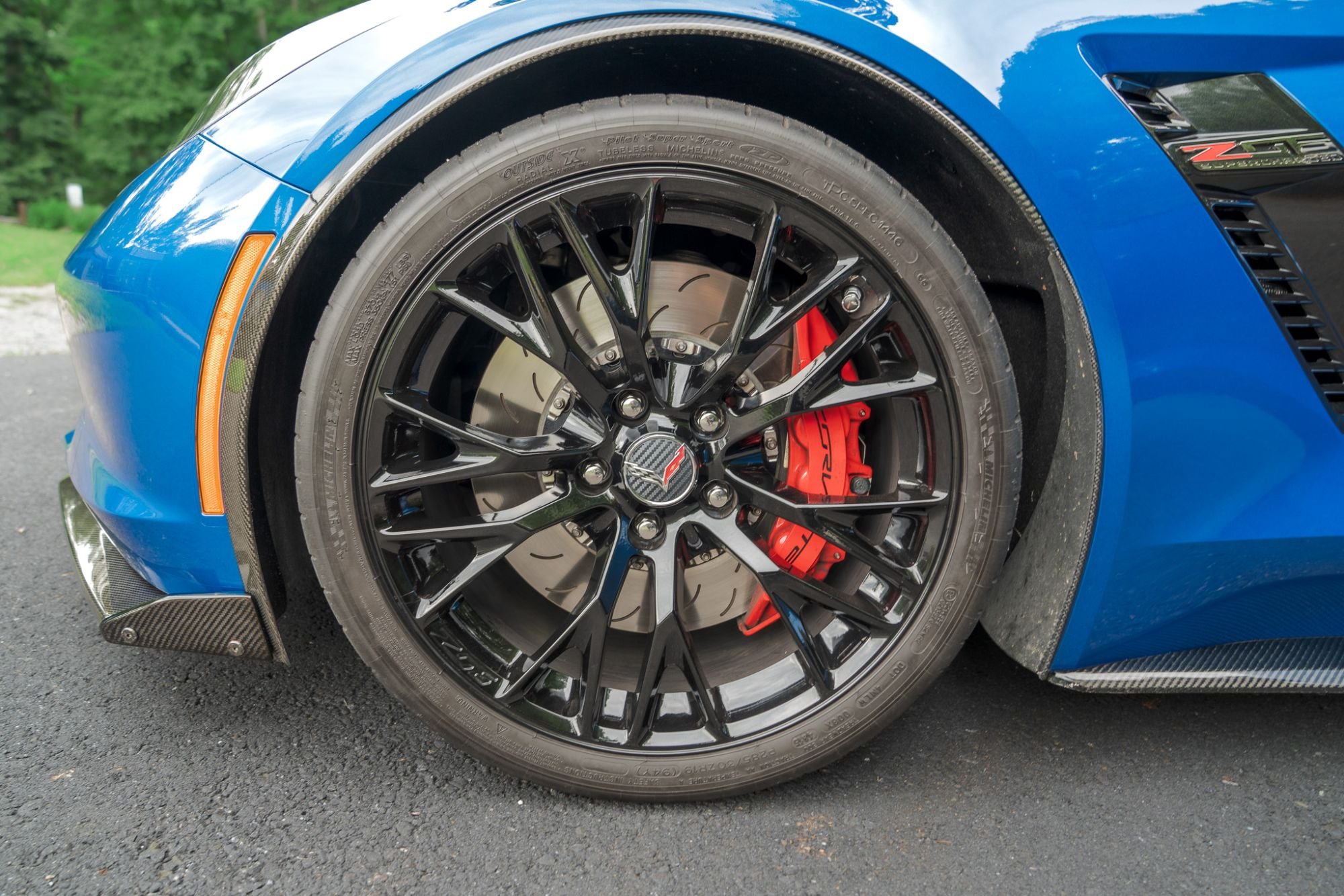 2016 Chevrolet Corvette Z06 in Laguna Blue Tintcoat, exterior photo 17