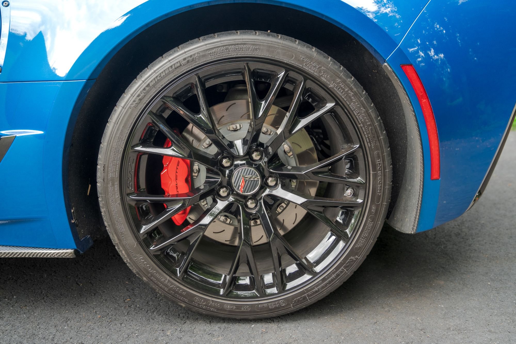 2016 Chevrolet Corvette Z06 in Laguna Blue Tintcoat, exterior photo 20
