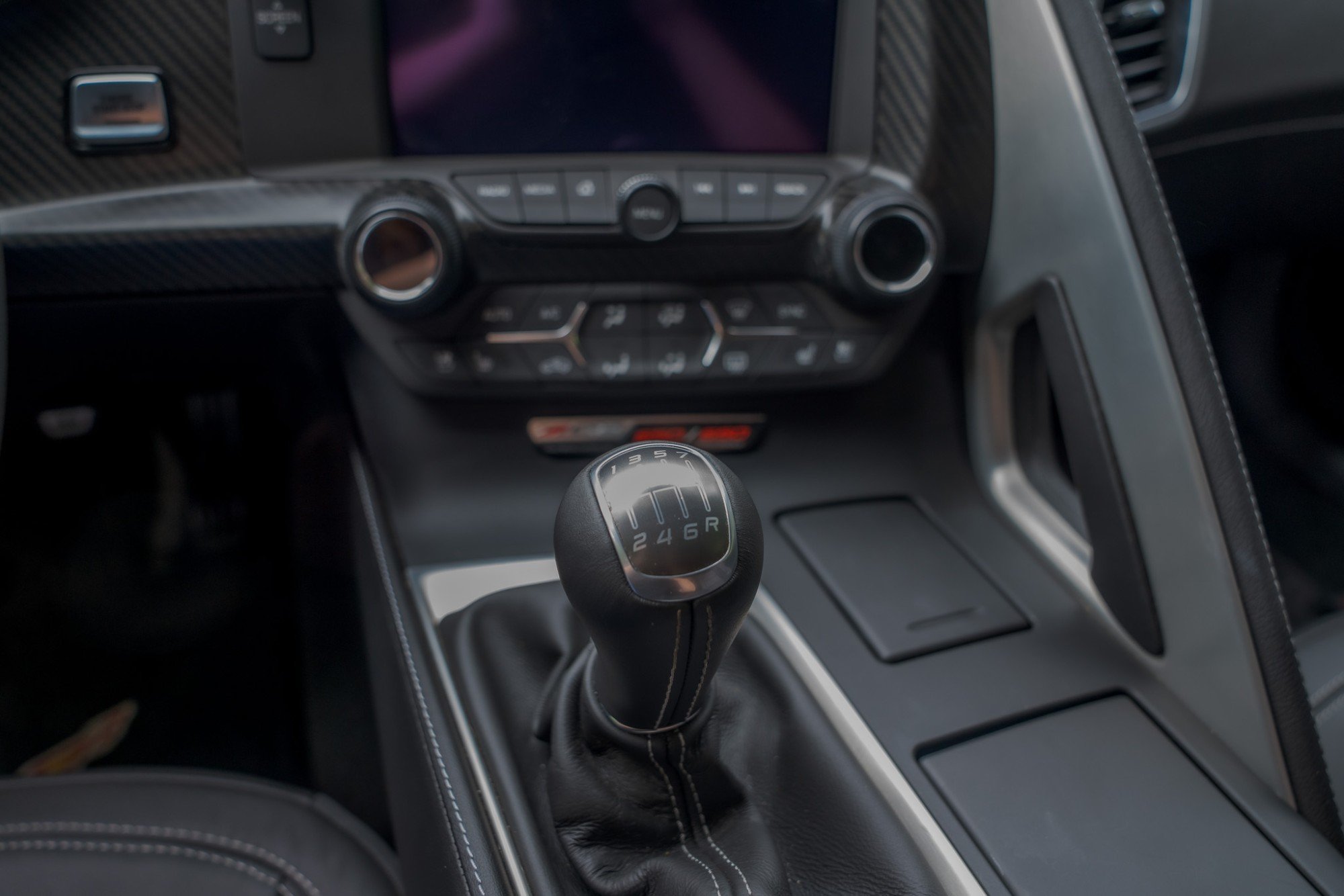 2016 Chevrolet Corvette Z06 in Laguna Blue Tintcoat, interior photo 15