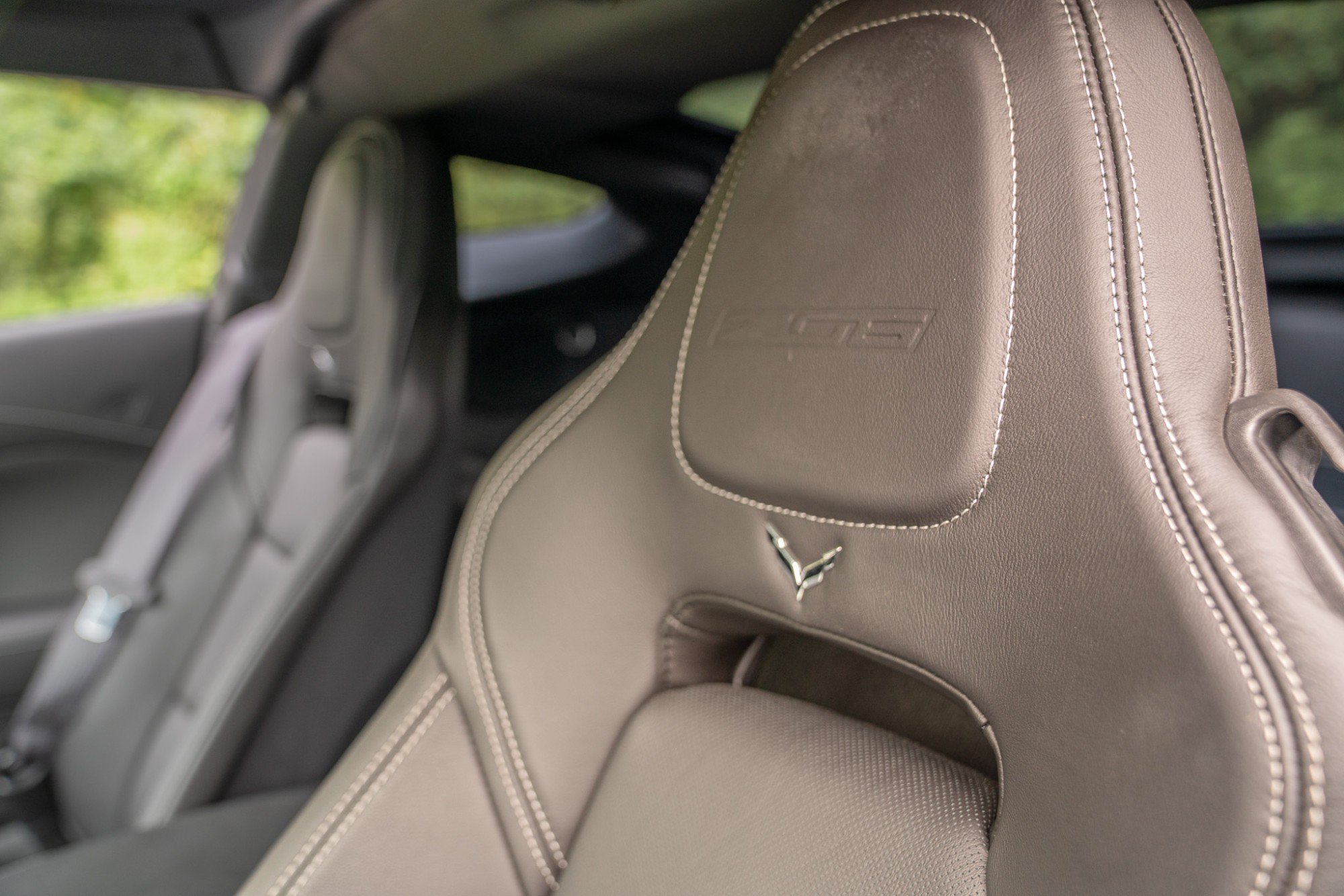 2016 Chevrolet Corvette Z06 in Laguna Blue Tintcoat, interior photo 22