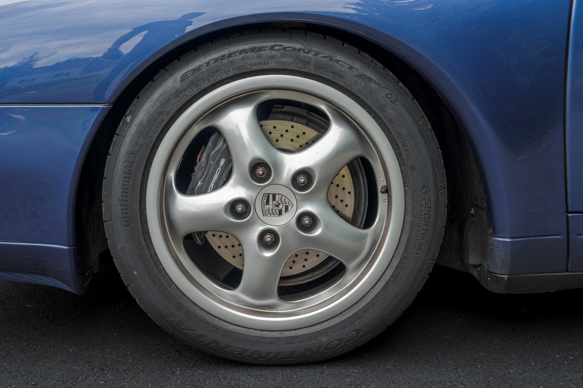 1997 Porsche 911 Carrera in Zenith Blue Metallic, exterior photo 29