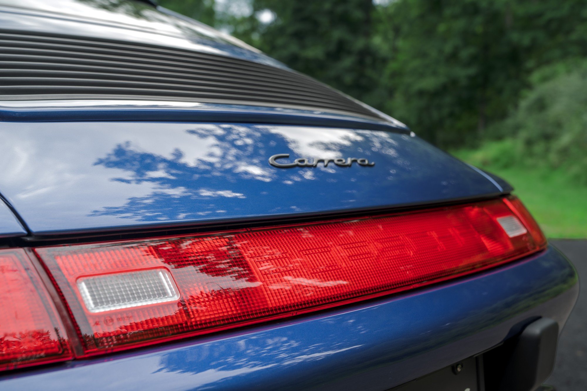 1997 Porsche 911 Carrera in Zenith Blue Metallic, exterior photo 34