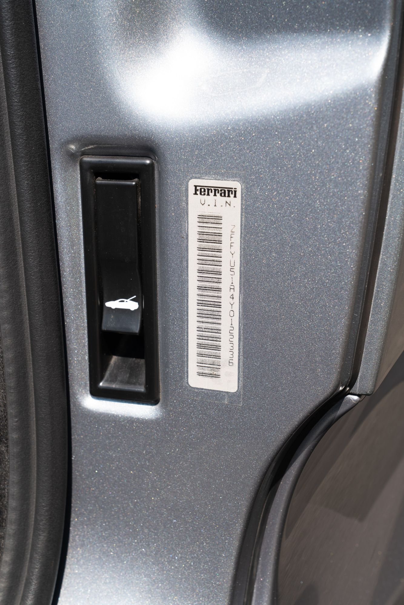 2000 Ferrari 360 Modena/Modena F1 in Grigio Titanio, exterior photo 4