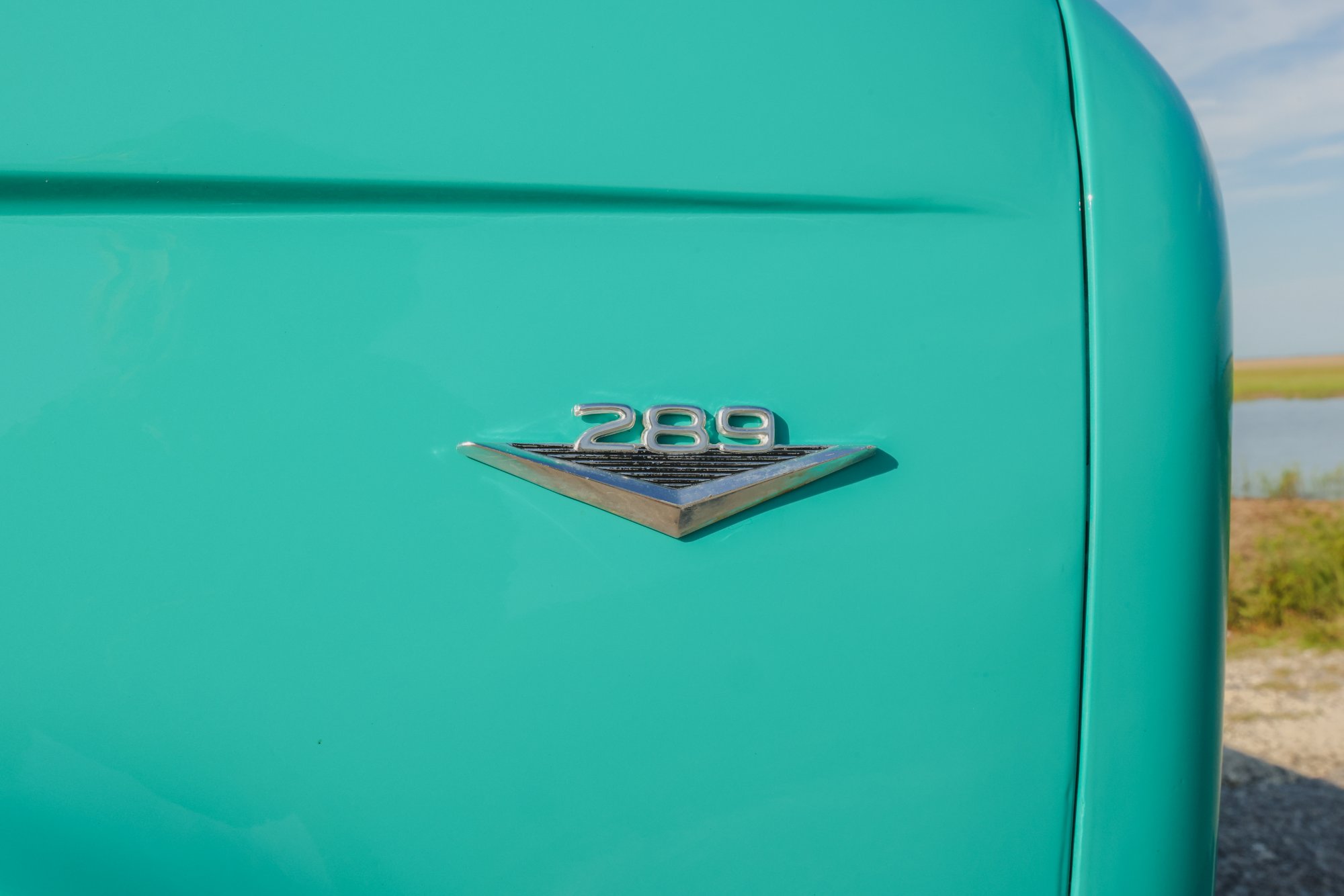 1967 Ford Bronco in Frost Turquoise Paint, exterior photo 23