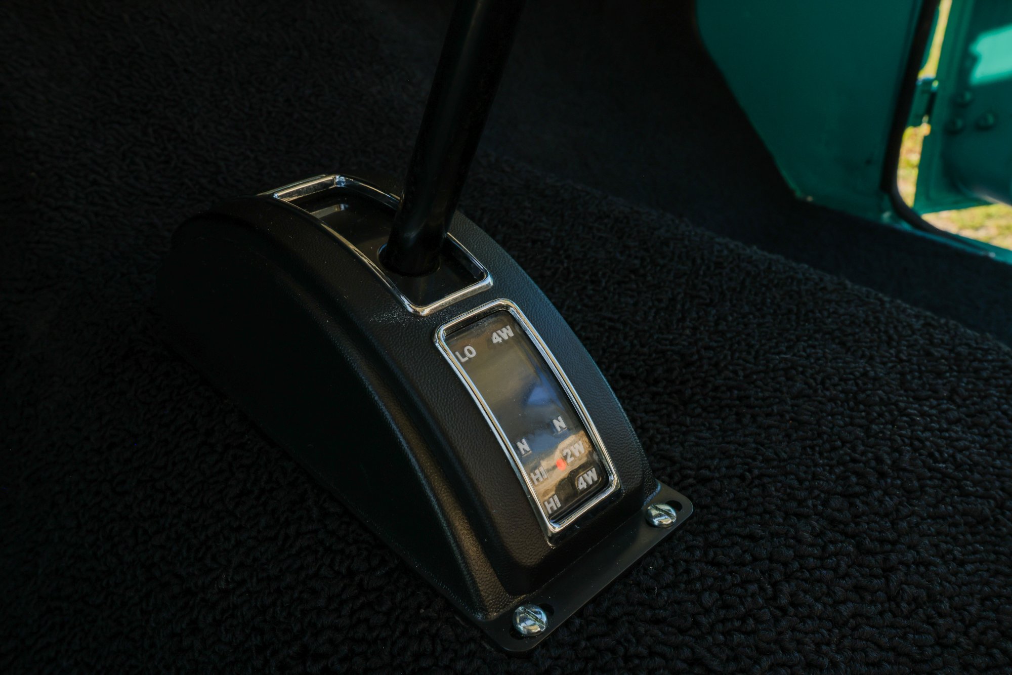 1967 Ford Bronco in Frost Turquoise Paint, interior photo 7