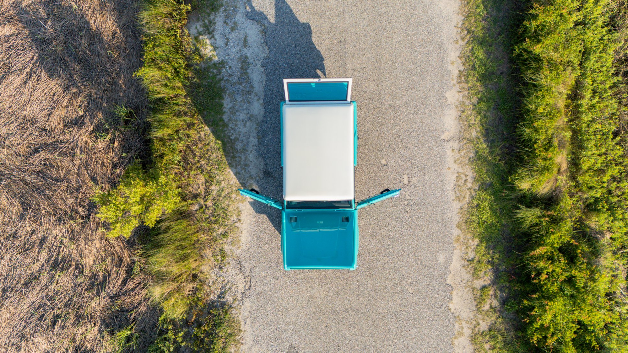 1967 Ford Bronco in Frost Turquoise Paint, exterior photo 63