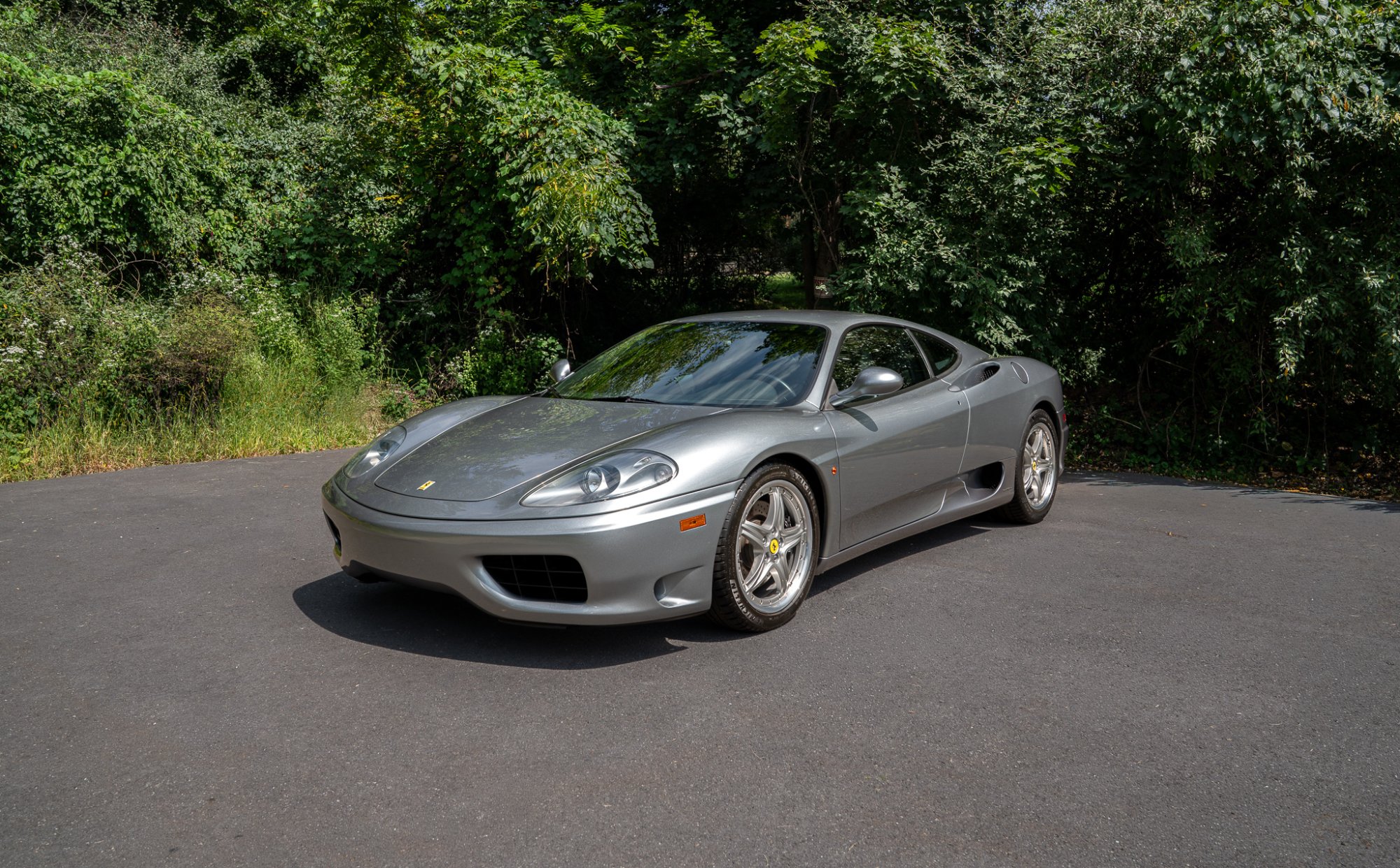 2000 Ferrari 360 Modena/Modena F1 in Grigio Titanio, exterior photo 56