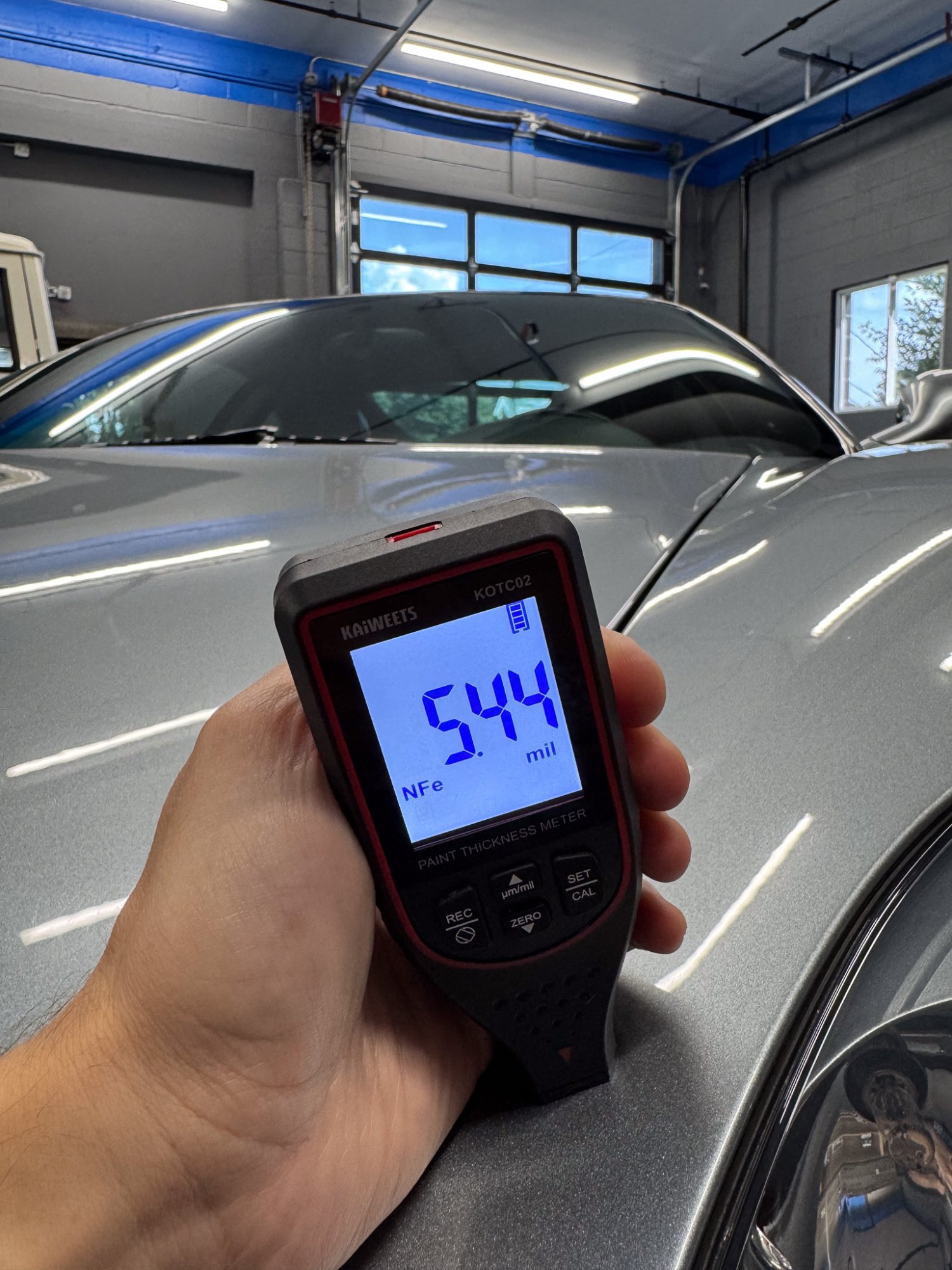 2000 Ferrari 360 Modena/Modena F1 in Grigio Titanio, paint meter photo 22