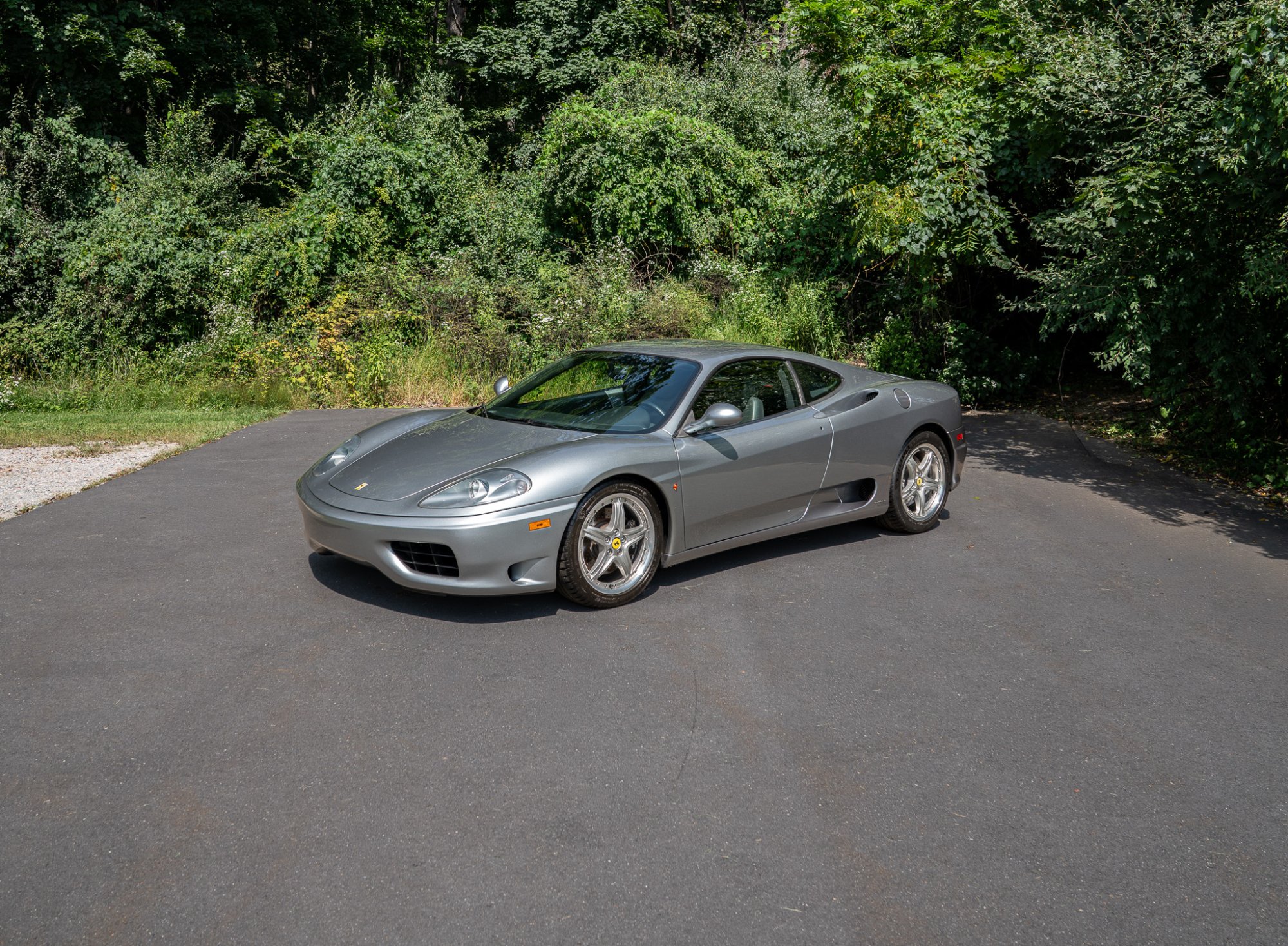 2000 Ferrari 360 Modena/Modena F1 in Grigio Titanio, exterior photo 28