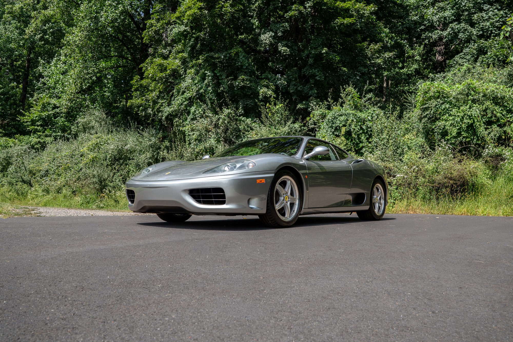 2000 Ferrari 360 Modena/Modena F1 in Grigio Titanio, exterior photo 62