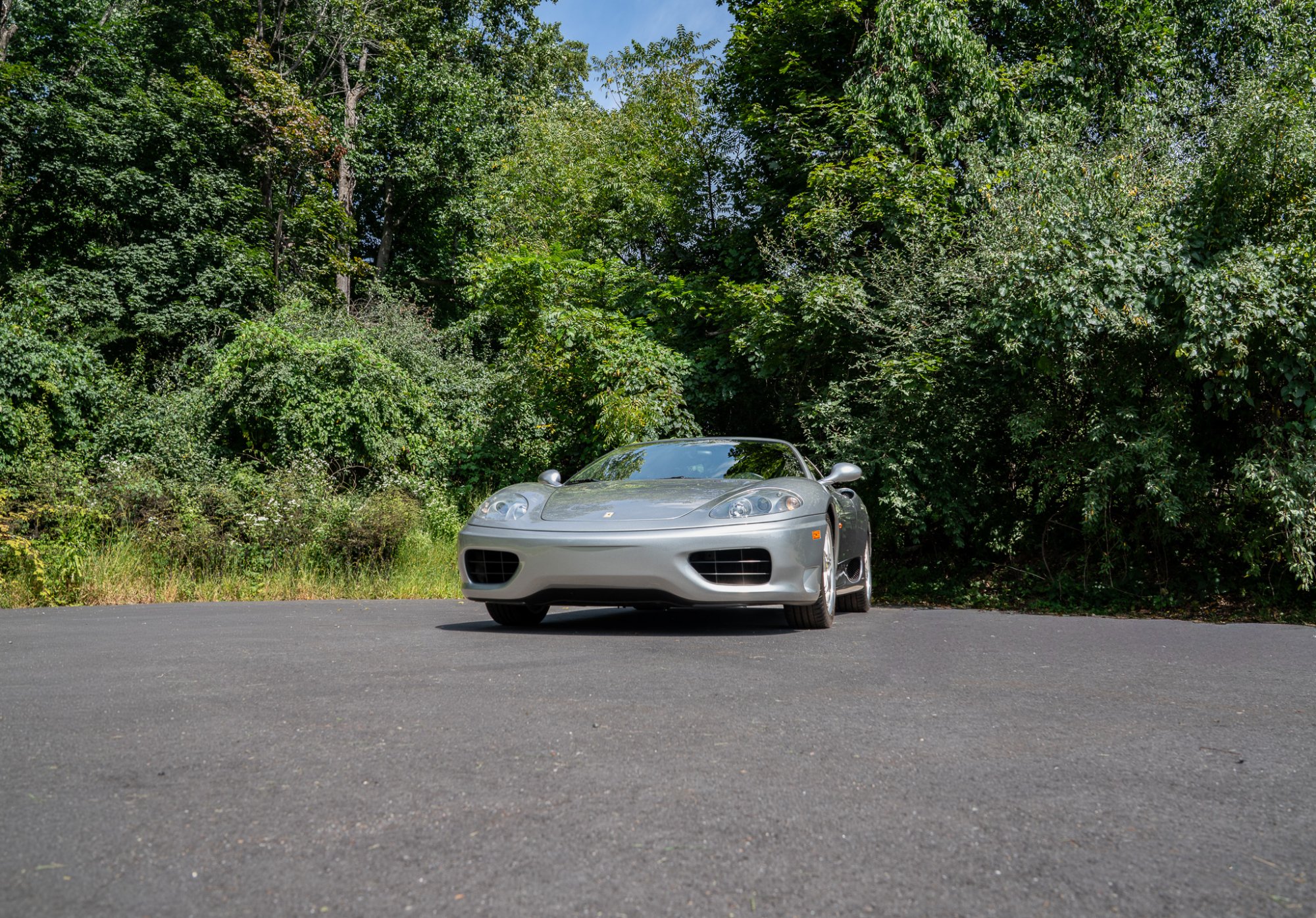 2000 Ferrari 360 Modena/Modena F1 in Grigio Titanio, exterior photo 36