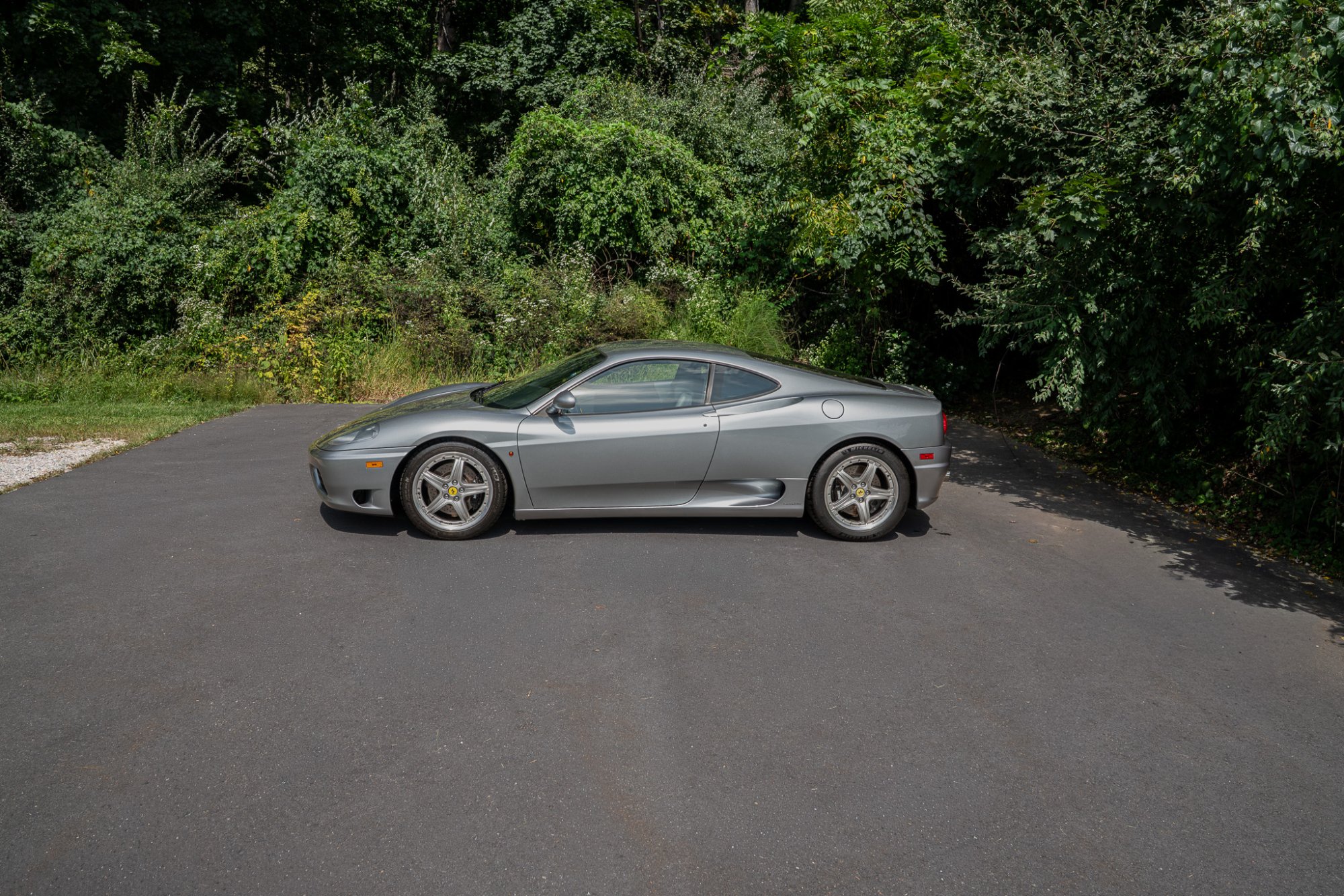 2000 Ferrari 360 Modena/Modena F1 in Grigio Titanio, exterior photo 52