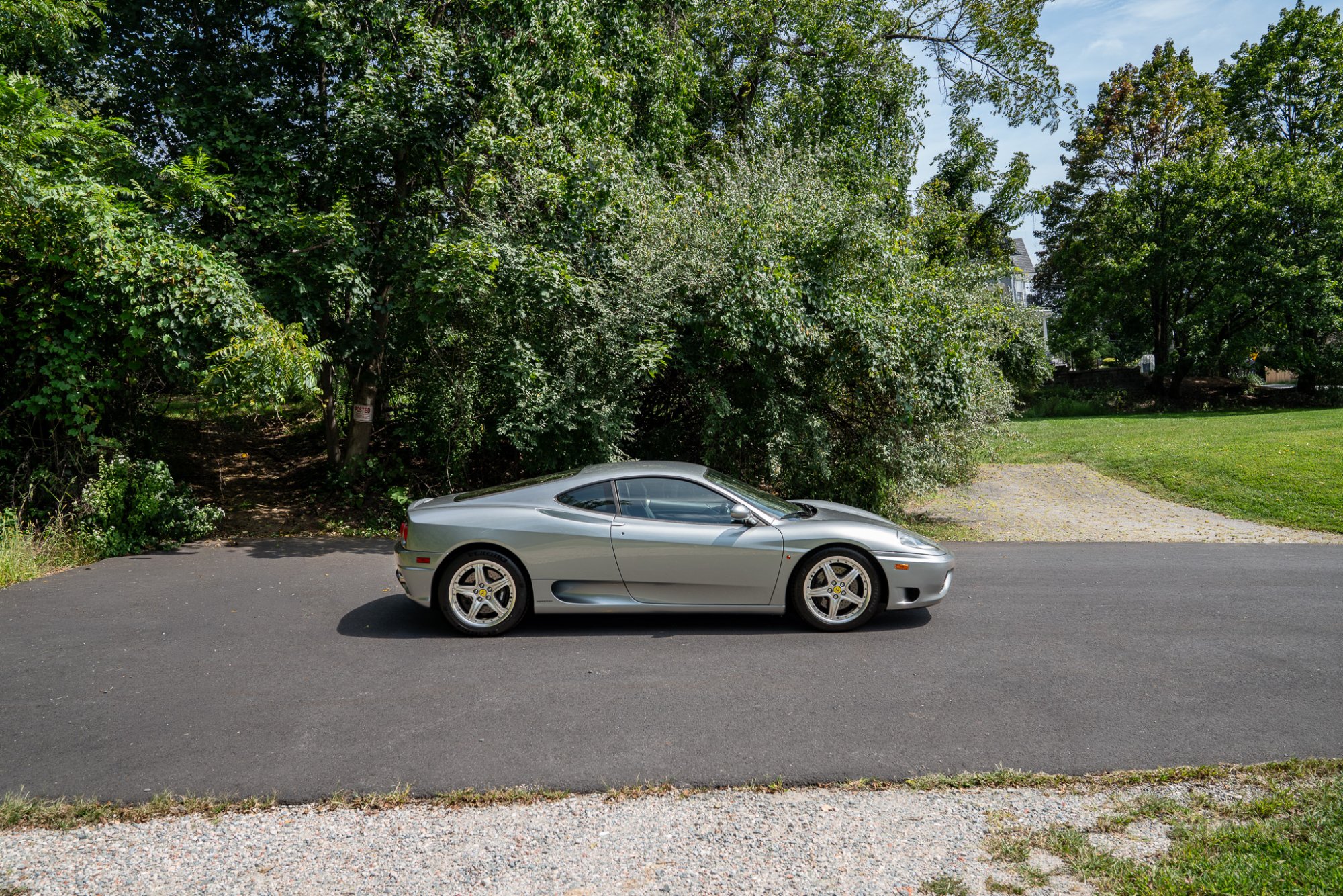 2000 Ferrari 360 Modena/Modena F1 in Grigio Titanio, exterior photo 65