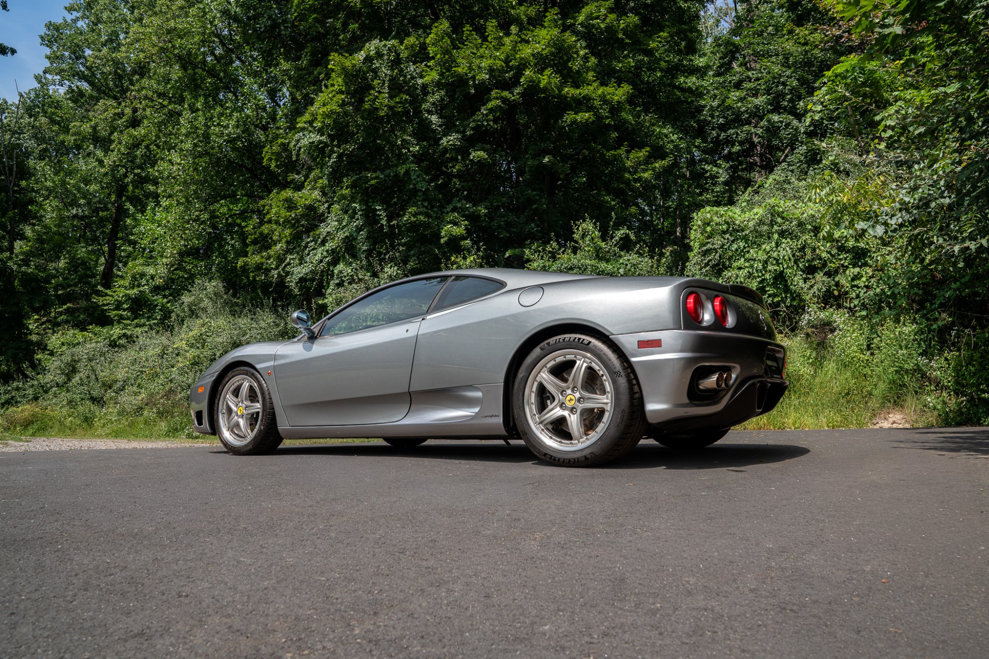 2000 Ferrari 360 Modena/Modena F1 in Grigio Titanio, exterior photo 54