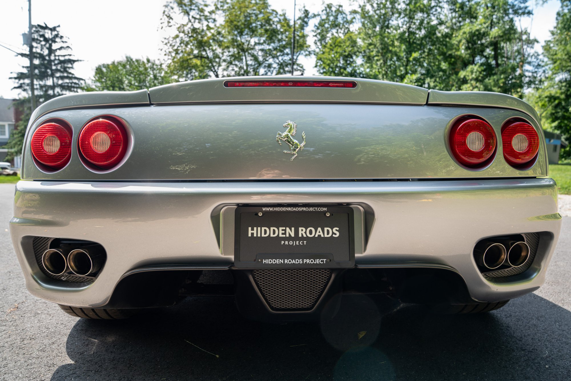 2000 Ferrari 360 Modena/Modena F1 in Grigio Titanio, exterior photo 47