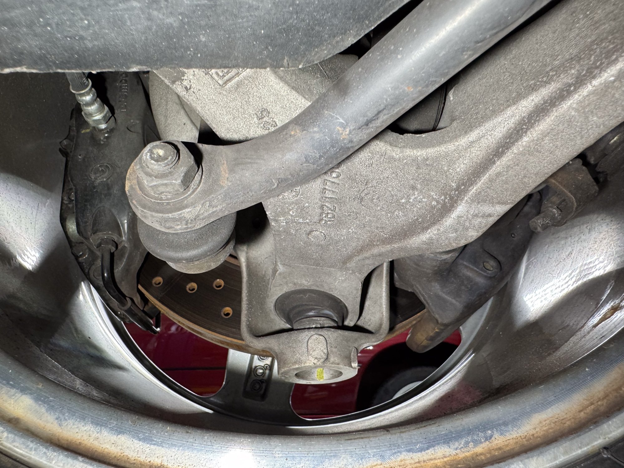 2000 Ferrari 360 Modena/Modena F1 in Grigio Titanio, undercarriage photo 16