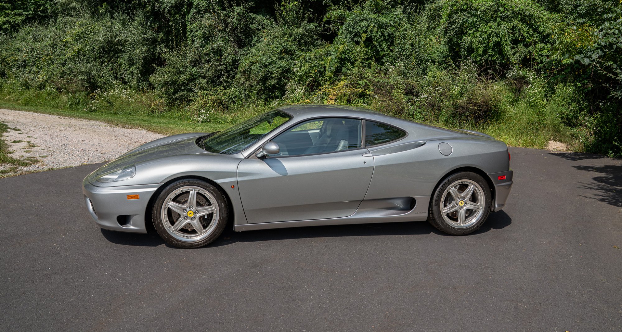 2000 Ferrari 360 Modena/Modena F1 in Grigio Titanio, exterior photo 38
