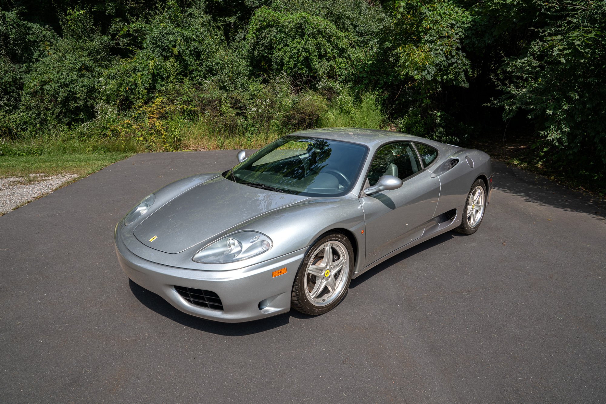 2000 Ferrari 360 Modena/Modena F1 in Grigio Titanio, exterior photo 37
