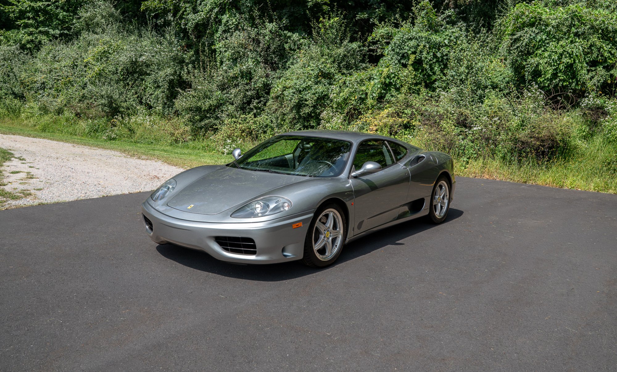 2000 Ferrari 360 Modena/Modena F1 in Grigio Titanio, exterior photo 60