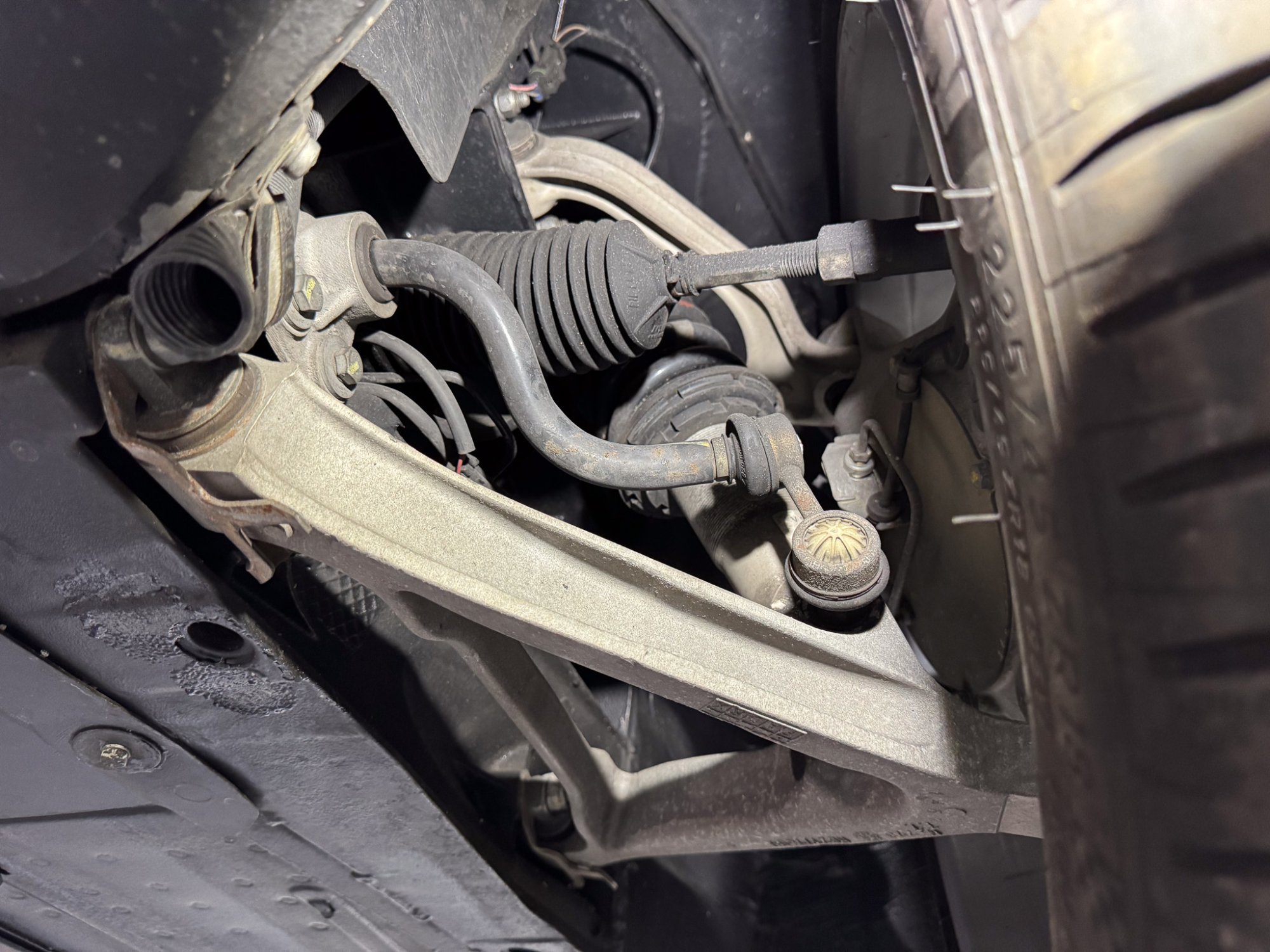 2000 Ferrari 360 Modena/Modena F1 in Grigio Titanio, undercarriage photo 6