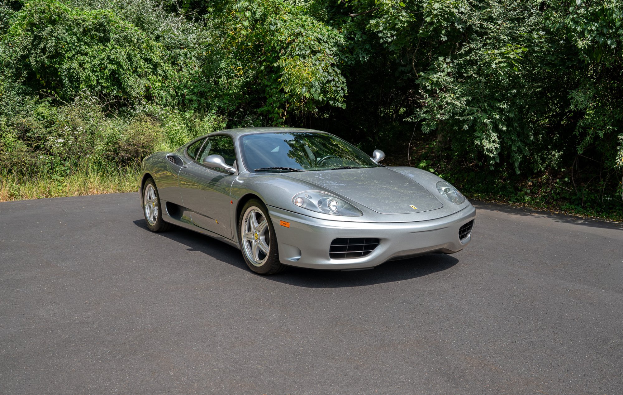 2000 Ferrari 360 Modena/Modena F1 in Grigio Titanio, exterior photo 64